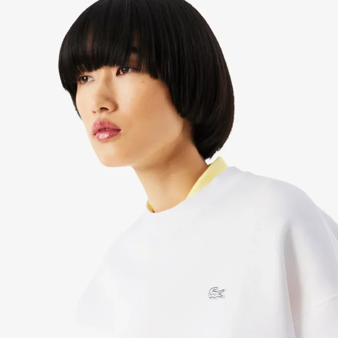 Bluza oversize z dzianiny dwustronnej Bluza oversize z dzianiny dwustronnej