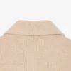 Bluza polo oversize z prążkowanym materiałem Bluza polo oversize z prążkowanym materiałem