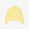 Bluza polo oversize z prążkowanym wykończeniem Bluza polo oversize z prążkowanym wykończeniem