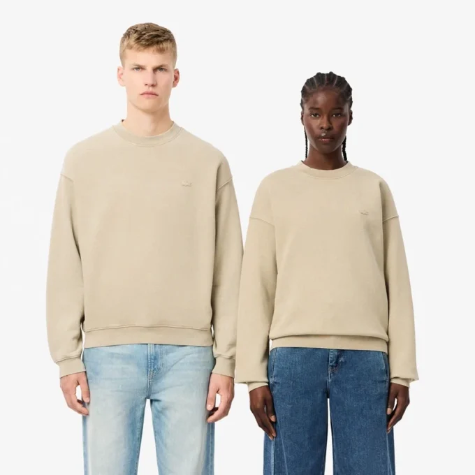 Bluza unisex o luźnym kroju z efektem sprania