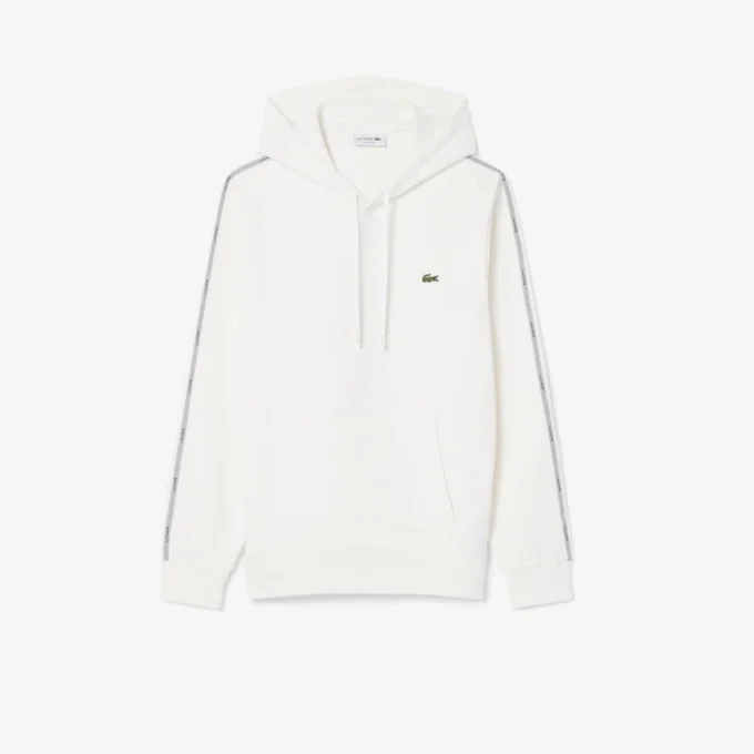 Bluza z kapturem i zamkiem oraz paskiem z logo