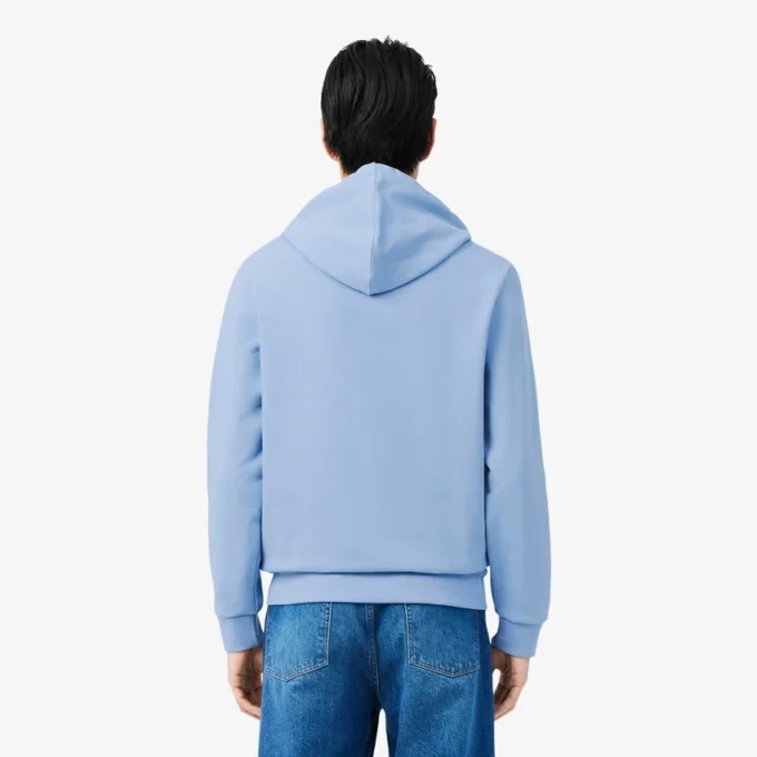 Bluza z kapturem i zamkiem w stylu colorblock