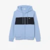 Bluza z kapturem i zamkiem w stylu colorblock