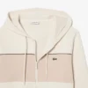 Bluza z kapturem i zamkiem w stylu colorblock
