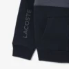 Bluza z kapturem i zamkiem w stylu colorblock