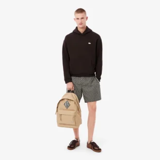 Bluza z kapturem o luźnym kroju z nadrukiem