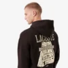 Bluza z kapturem o luźnym kroju z nadrukiem