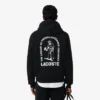 Bluza z kapturem o luźnym kroju z nadrukiem