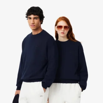 Bluza z kapturem z grubej dzianiny polarowej o luźnym kroju, unisex