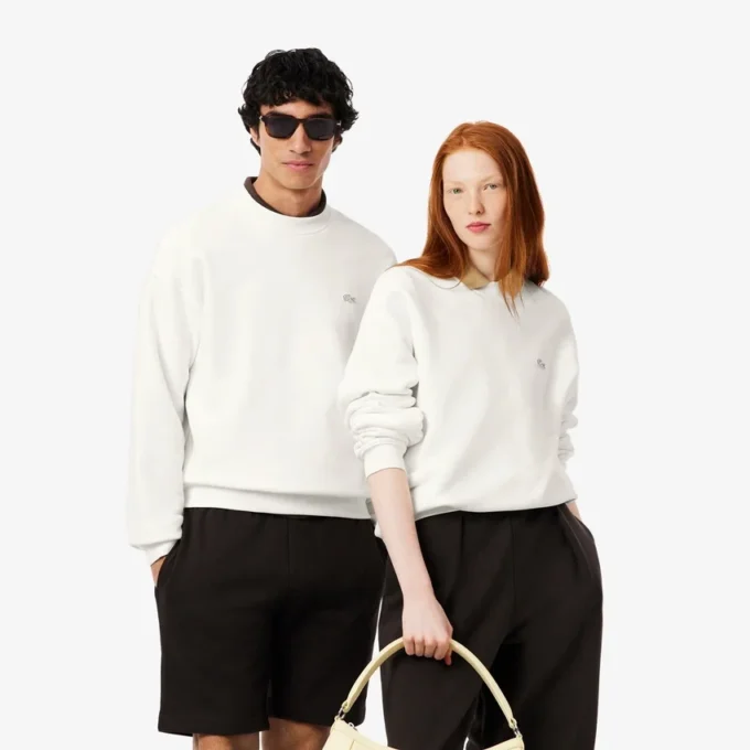 Bluza z kapturem z grubej dzianiny polarowej o luźnym kroju, unisex Bluza z kapturem z grubej dzianiny polarowej o luźnym kroju, unisex