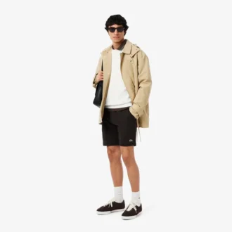 Bluza z kapturem z grubej dzianiny polarowej o luźnym kroju, unisex