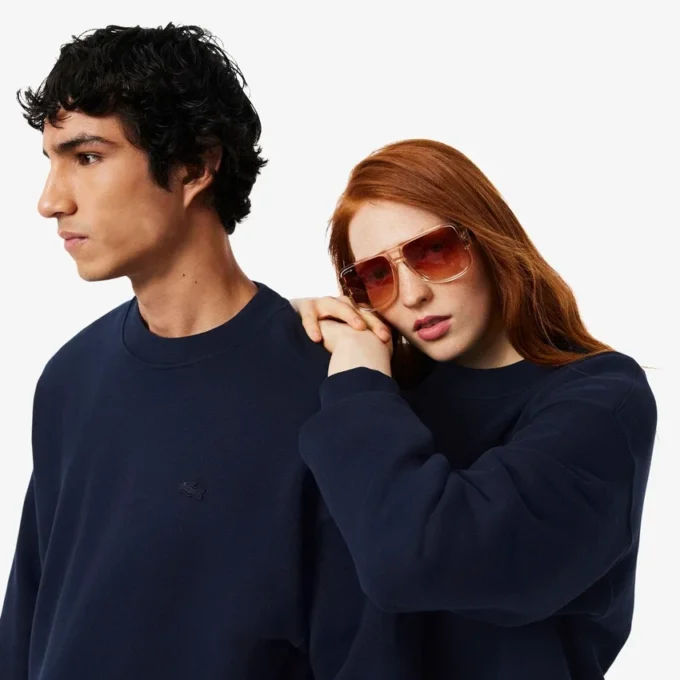 Bluza z kapturem z grubej dzianiny polarowej o luźnym kroju, unisex Bluza z kapturem z grubej dzianiny polarowej o luźnym kroju, unisex
