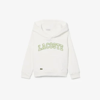 Bluza z kapturem z haftowanym nadrukiem