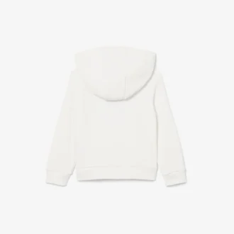 Bluza z kapturem z haftowanym nadrukiem