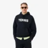 Bluza z kapturem z nadrukiem tenisowym Bluza z kapturem z nadrukiem tenisowym