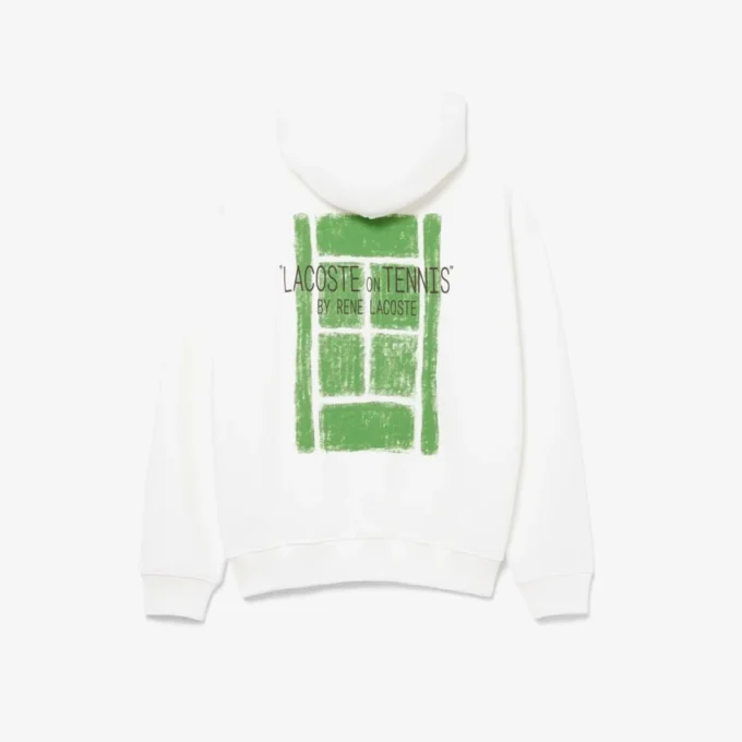 Bluza z kapturem z polaru z wieloma nadrukami Bluza z kapturem z polaru z wieloma nadrukami
