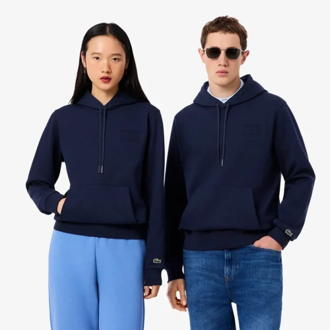 Bluza z kapturem z wytłoczonym logo Bluza z kapturem z wytłoczonym logo