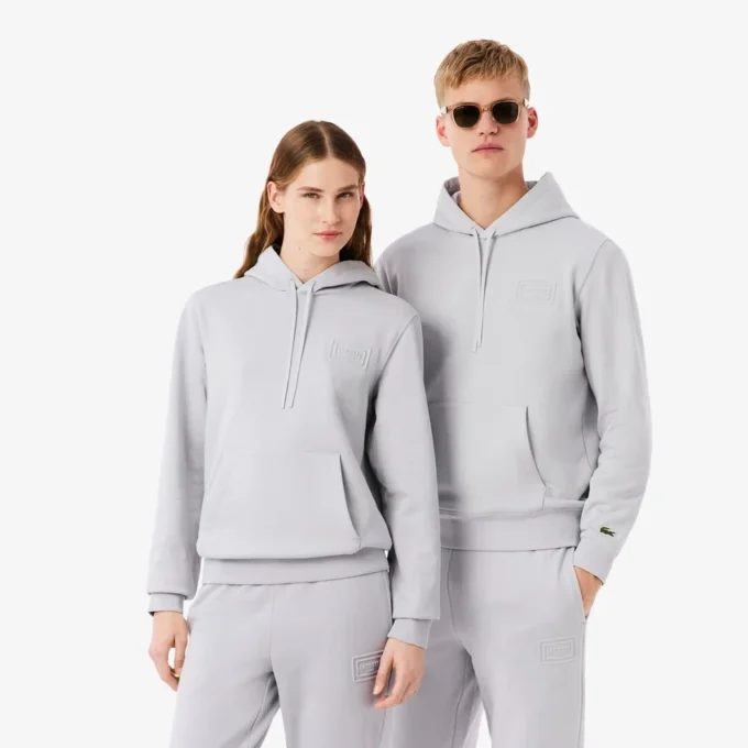 Bluza z kapturem z wytłoczonym logo Bluza z kapturem z wytłoczonym logo