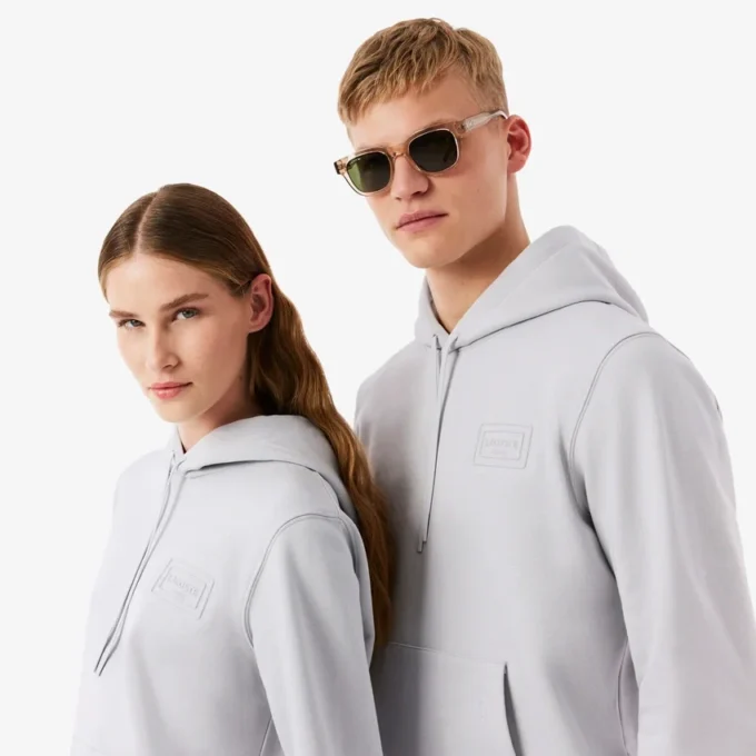 Bluza z kapturem z wytłoczonym logo Bluza z kapturem z wytłoczonym logo