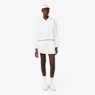 Bluza z kołnierzem Polo w stylu tenisowym
