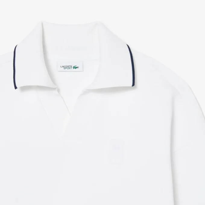 Bluza z kołnierzem Polo w stylu tenisowym Bluza z kołnierzem Polo w stylu tenisowym