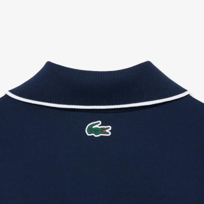 Bluza z kołnierzem Polo w stylu tenisowym Bluza z kołnierzem Polo w stylu tenisowym