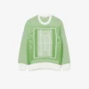 Bluza z nadrukiem kortu tenisowego
