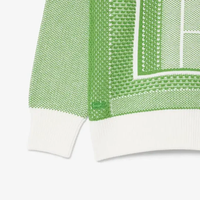 Bluza z nadrukiem kortu tenisowego