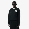 Bluza z naszywką na kołnierzu w stylu Runway Polo