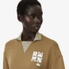 Bluza z naszywką na kołnierzu w stylu Runway Polo