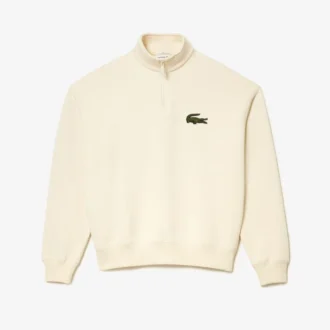 Bluza z polaru z wysokim kołnierzem o luźnym kroju, unisex