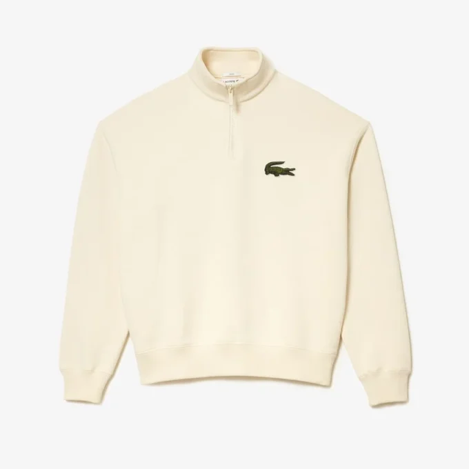 Bluza z polaru z wysokim kołnierzem o luźnym kroju, unisex Bluza z polaru z wysokim kołnierzem o luźnym kroju, unisex
