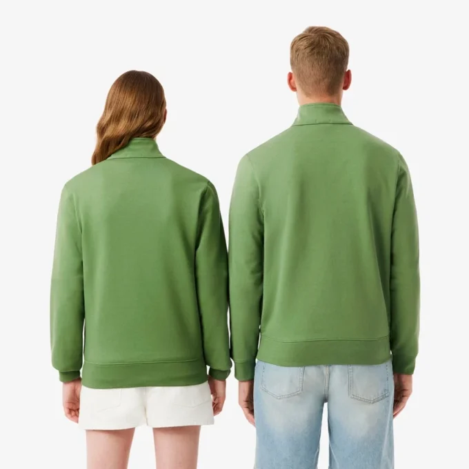 Bluza z wysokim kołnierzem i zamkiem błyskawicznym Bluza z wysokim kołnierzem i zamkiem błyskawicznym