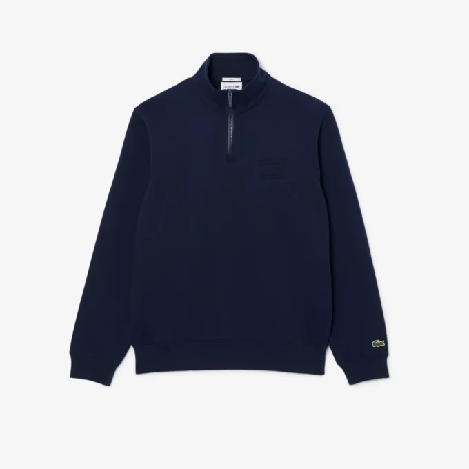 Bluza z wysokim kołnierzem i zamkiem błyskawicznym Bluza z wysokim kołnierzem i zamkiem błyskawicznym