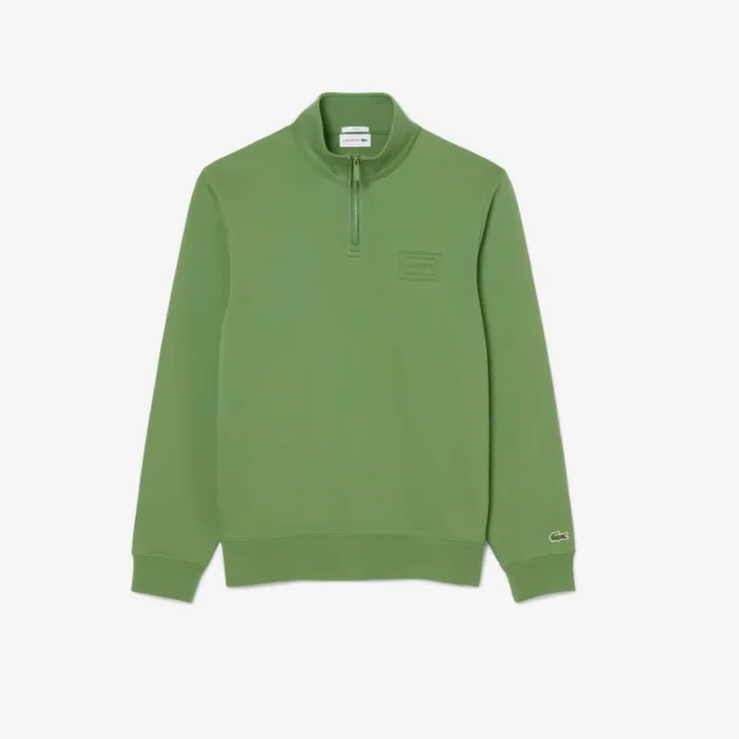Bluza z wysokim kołnierzem i zamkiem błyskawicznym Bluza z wysokim kołnierzem i zamkiem błyskawicznym