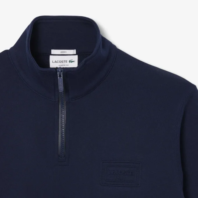 Bluza z wysokim kołnierzem i zamkiem błyskawicznym Bluza z wysokim kołnierzem i zamkiem błyskawicznym