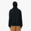 Bluza z wysokim kołnierzem, zamkiem błyskawicznym i naszywką z motywem z wybiegu Bluza z wysokim kołnierzem, zamkiem błyskawicznym i naszywką z motywem z wybiegu