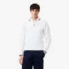 Bluza z zamkiem i kołnierzem Polo w stylu tenisowym Bluza z zamkiem i kołnierzem Polo w stylu tenisowym