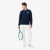 Bluza z zamkiem i kołnierzem Polo w stylu tenisowym Bluza z zamkiem i kołnierzem Polo w stylu tenisowym