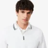 Bluza z zamkiem i kołnierzem Polo w stylu tenisowym Bluza z zamkiem i kołnierzem Polo w stylu tenisowym