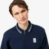 Bluza z zamkiem i kołnierzem Polo w stylu tenisowym Bluza z zamkiem i kołnierzem Polo w stylu tenisowym