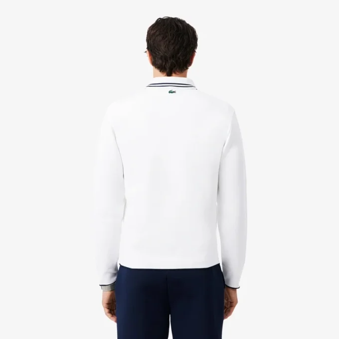 Bluza z zamkiem i kołnierzem Polo w stylu tenisowym Bluza z zamkiem i kołnierzem Polo w stylu tenisowym