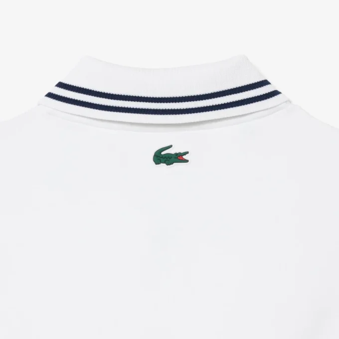 Bluza z zamkiem i kołnierzem Polo w stylu tenisowym Bluza z zamkiem i kołnierzem Polo w stylu tenisowym