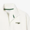 Bluza z zamkiem i naszywką o luźnym kroju Bluza z zamkiem i naszywką o luźnym kroju