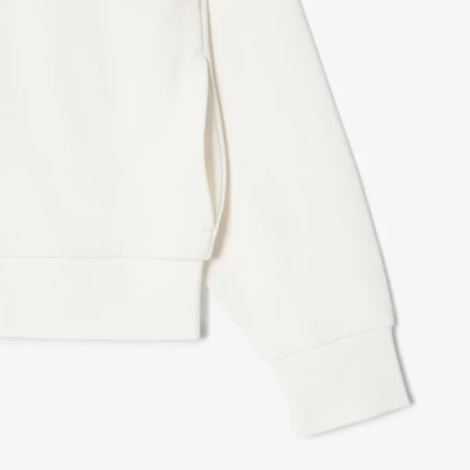 Bluza z zamkiem i naszywką o luźnym kroju Bluza z zamkiem i naszywką o luźnym kroju