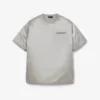 Błyszczący T-shirt z wyściółką z kolekcji Runway