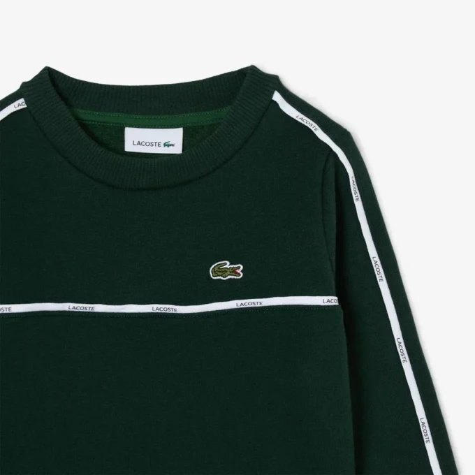 Chłopięca bluza polarowa z paskiem z logo Chłopięca bluza polarowa z paskiem z logo