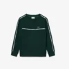 Chłopięca bluza z polaru w paski z logo Chłopięca bluza z polaru w paski z logo