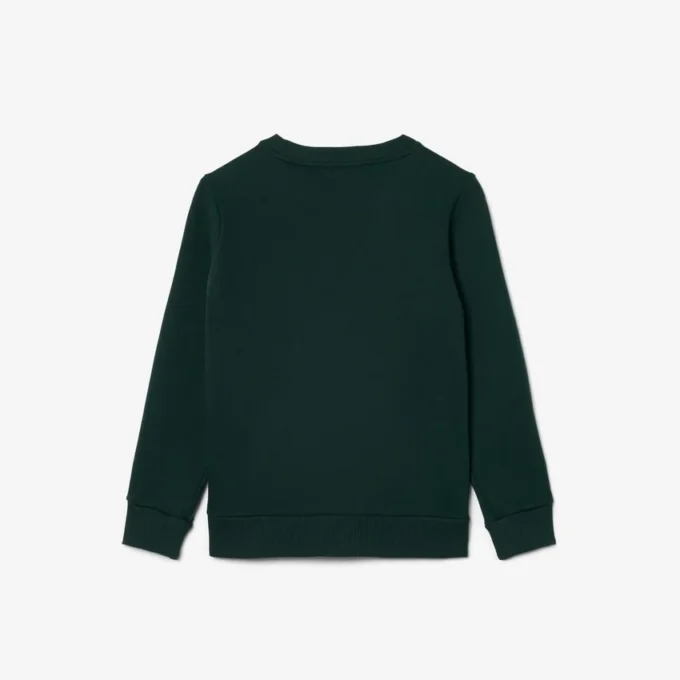 Chłopięca bluza z polaru w paski z logo Chłopięca bluza z polaru w paski z logo
