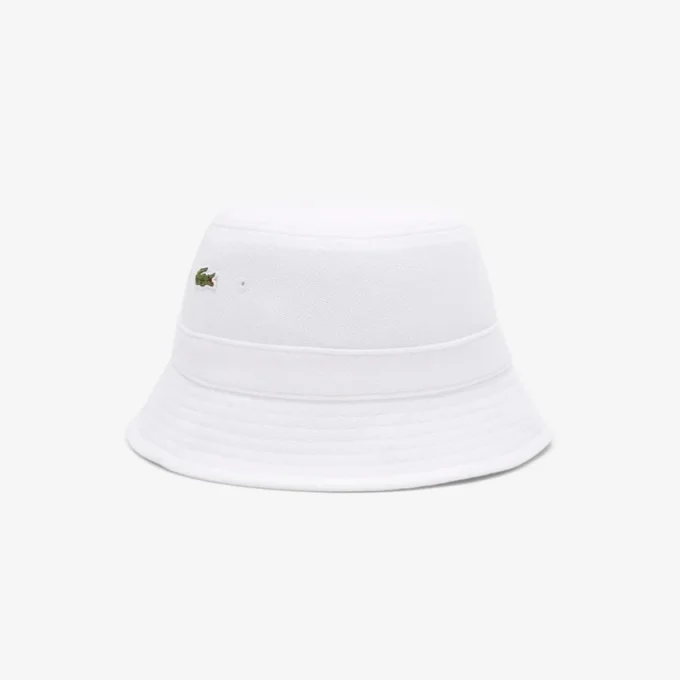 Czapka typu bucket unisex z pikowanej bawełny